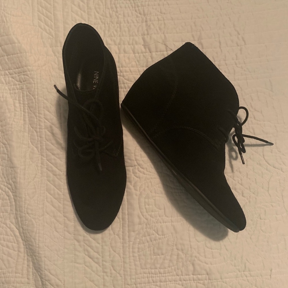 Nine West Wedge Booties